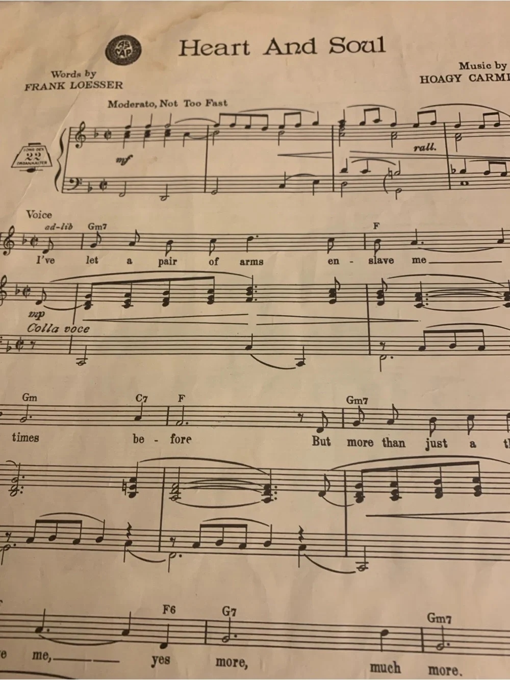 3 Vintage Well Known Sheet Music Selections From 1930 to 1940